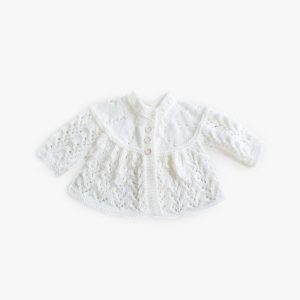 Knitted White Dress